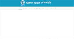 Desktop Screenshot of agamayogacolombia.com